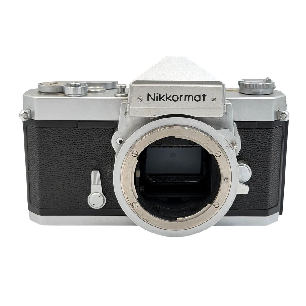 Nikon Nikkormat FTN 35mm SLR Film Camera Body Silver Made in Japan FTN 3678843